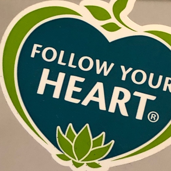 Follow Your Heart Sticker New - Picture 2 of 6